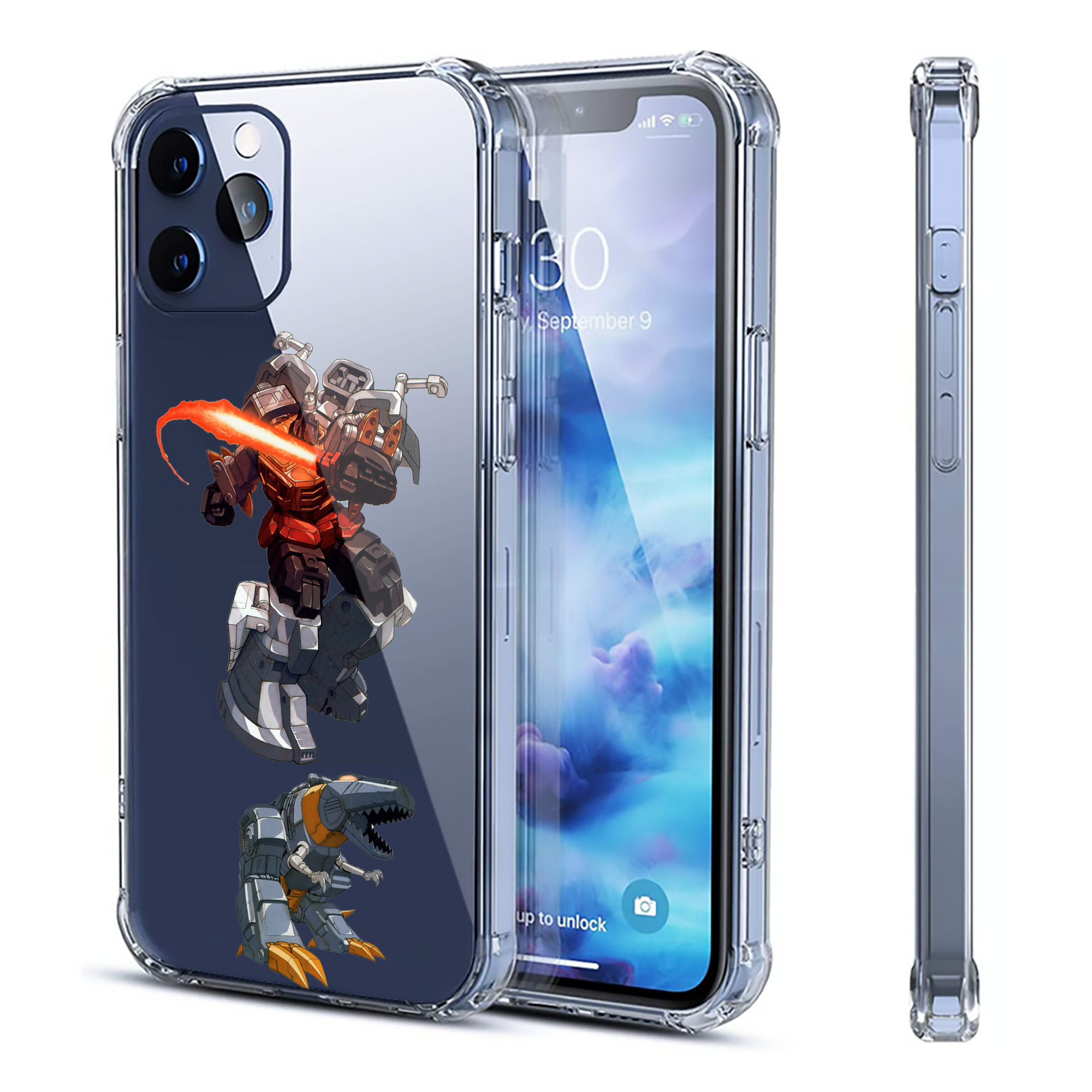 （画像用）  【iPhone 12シリーズ対応】透明スマホケース（クリアソフトケース）